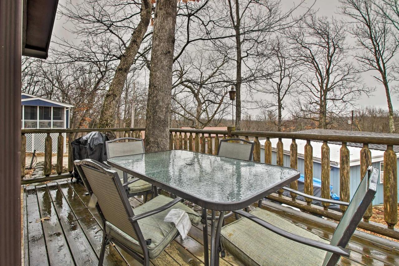 Rustic Stockton Lake Cabin Half Mile To Boat Ramp! Bagian luar foto